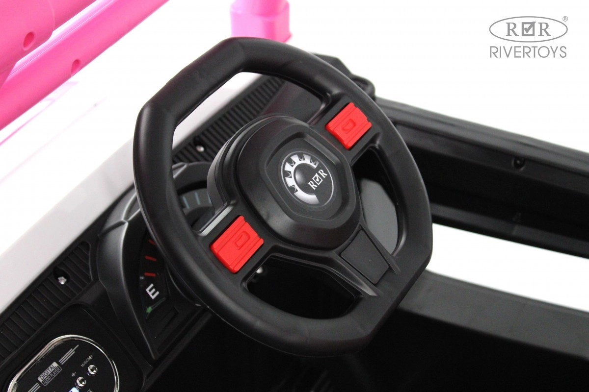 Детский электромобиль RiverToys L888LL розовый ixkjmlk8p7ddi5xi2xhdonv2165pok6n