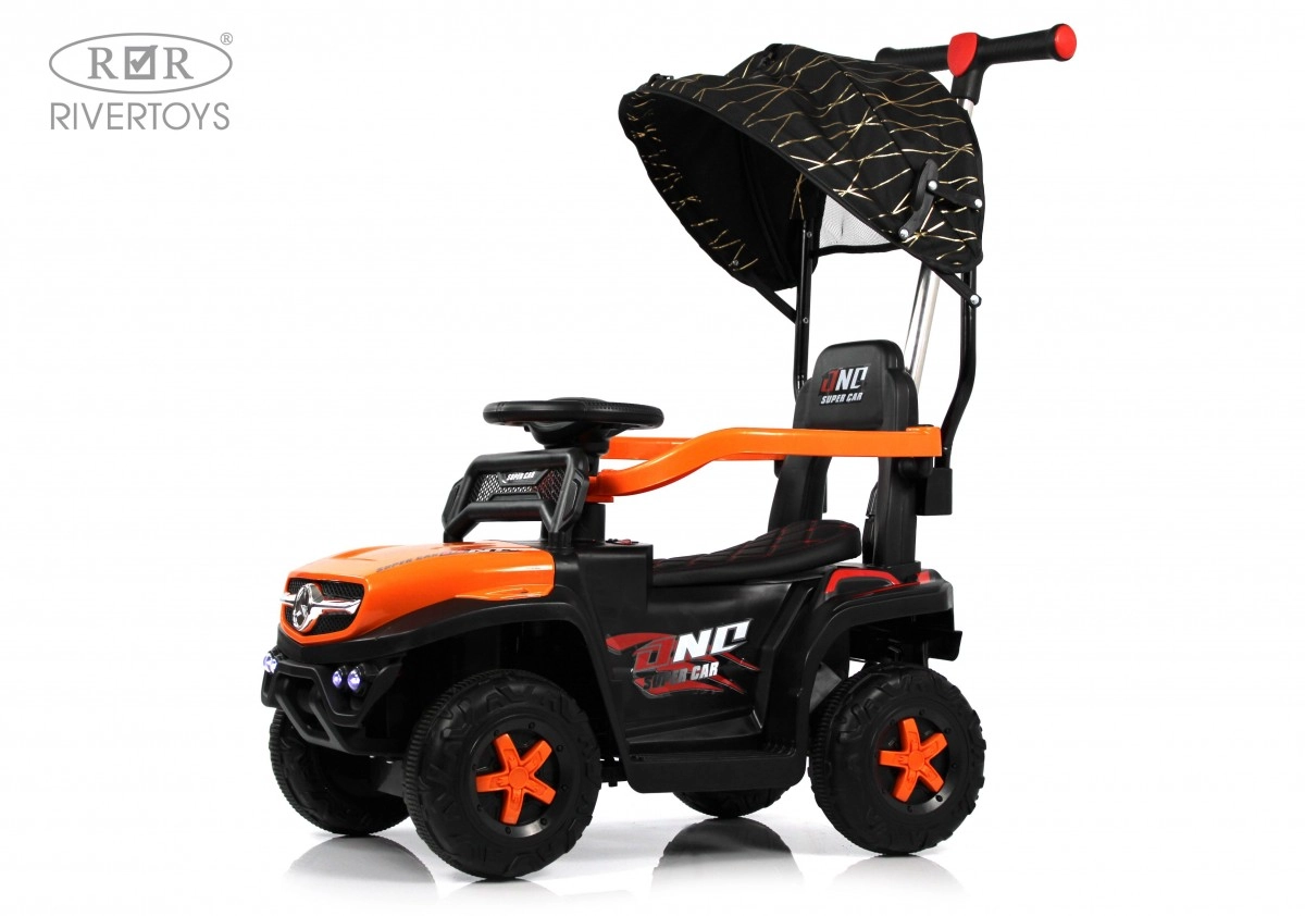 Детский электромобиль RiverToys G005GG оранжевый sqlivpxc13a9wlrheuhik526s8b7qdaq