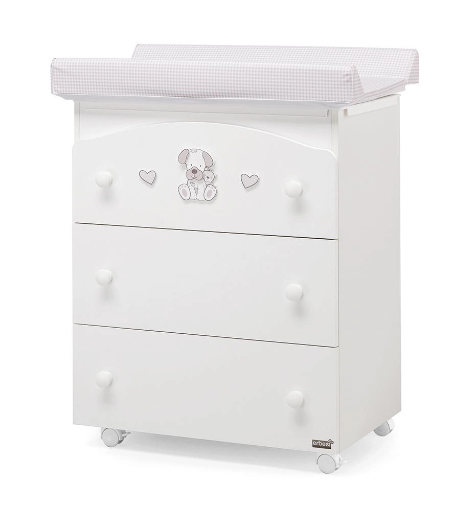 Пеленальный комод Erbesi Lucky Белый/Песочный khutz3m5bpr52ncridlydx2pzq2rtpdt