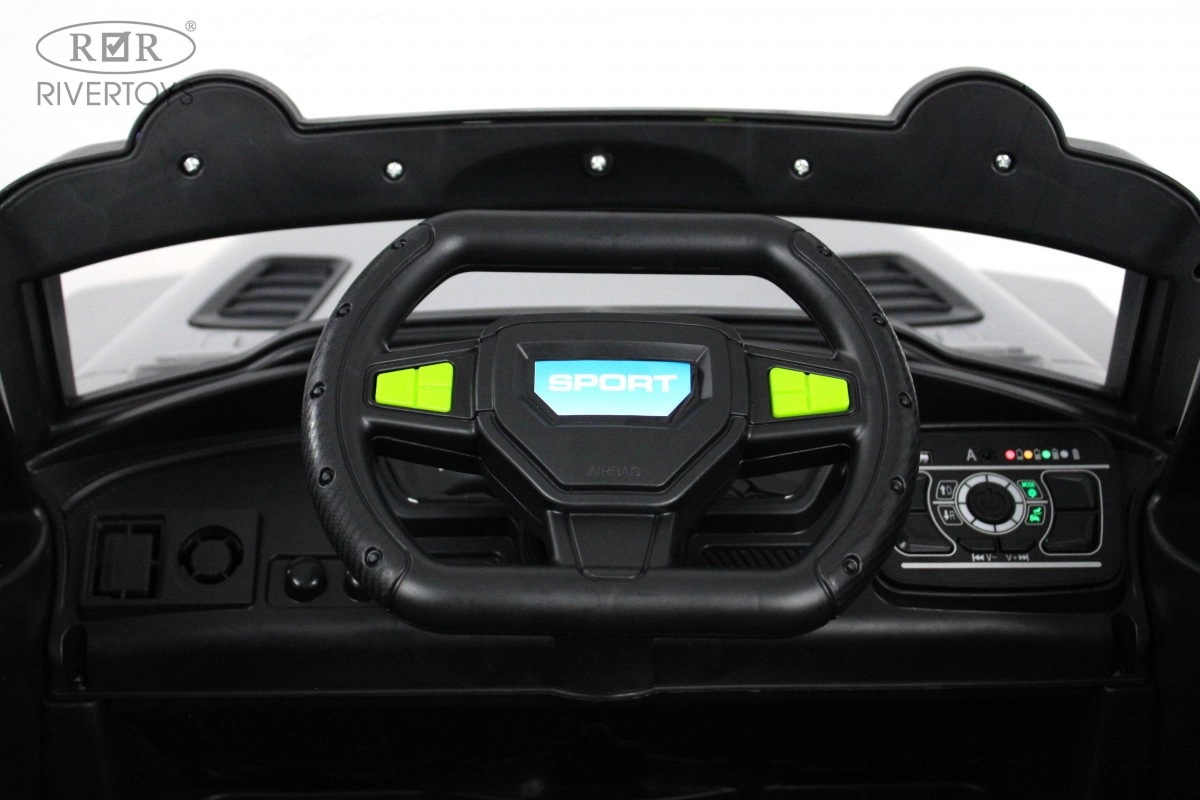 Детский электромобиль RiverToys М222БХ серый fv2h9c1e9flgoqf5f0ie2brecvb05vxs