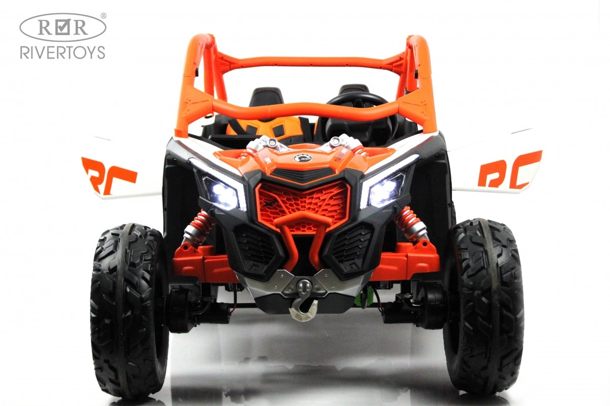 Детский электромобиль RiverToys BRP Can-Am Maverick Y111YY оранжевый 0vu5xk4m0o5uvpt4bfr4w3sb4gbxudjd