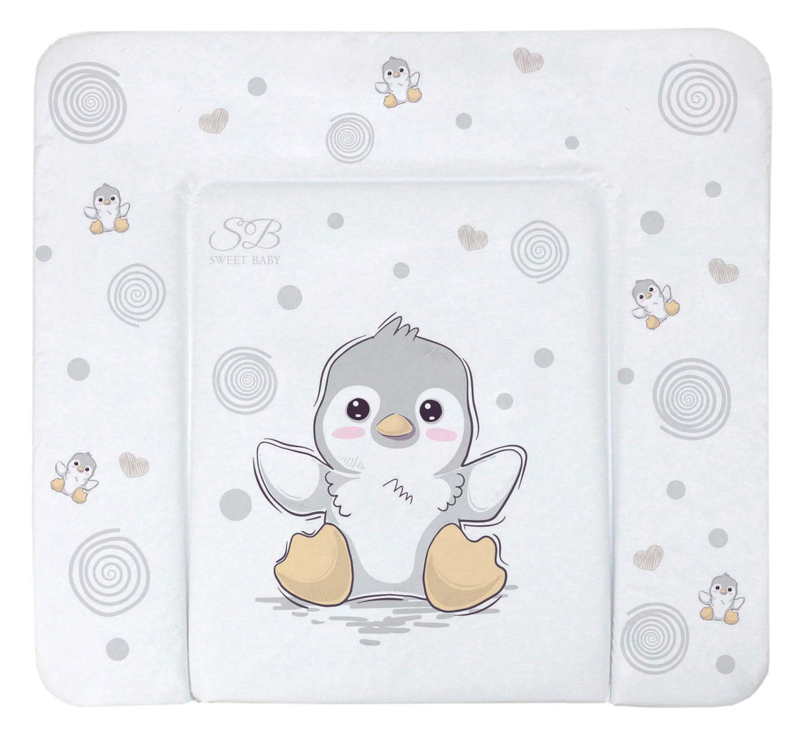 Пеленальный матрасик 80х71 Sweet Baby Pinguino Grigo (пингвин серый) ggaaabsrj49mca5s0u6nmqypx15bs25j