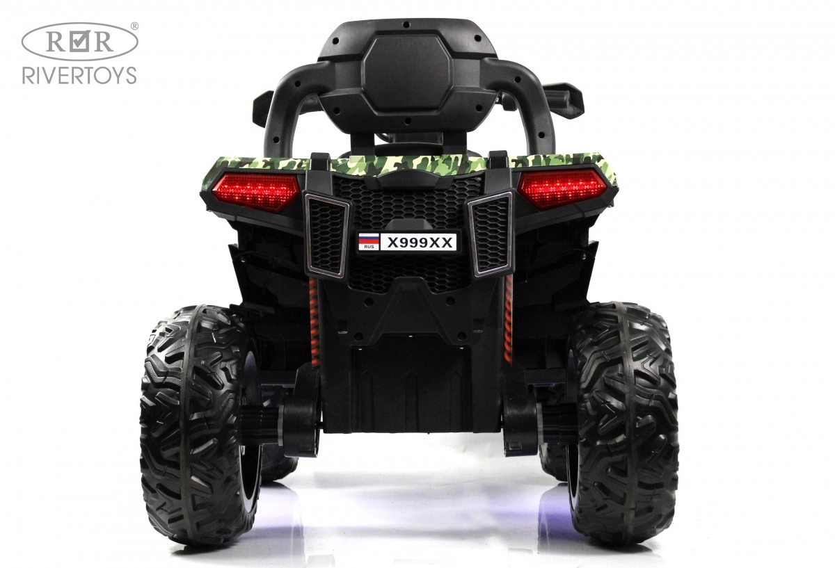 Детский электромобиль RiverToys X999XX зеленый камуфляж hv1kxje703dzfsrira7jyq37sg7oavl6