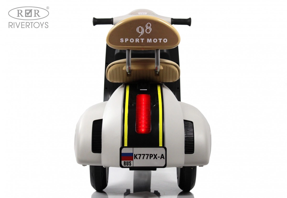 Детский электроскутер RiverToys K777PX-A серый hlp5q7vg2ri208e71qofaitqui2vdxvv