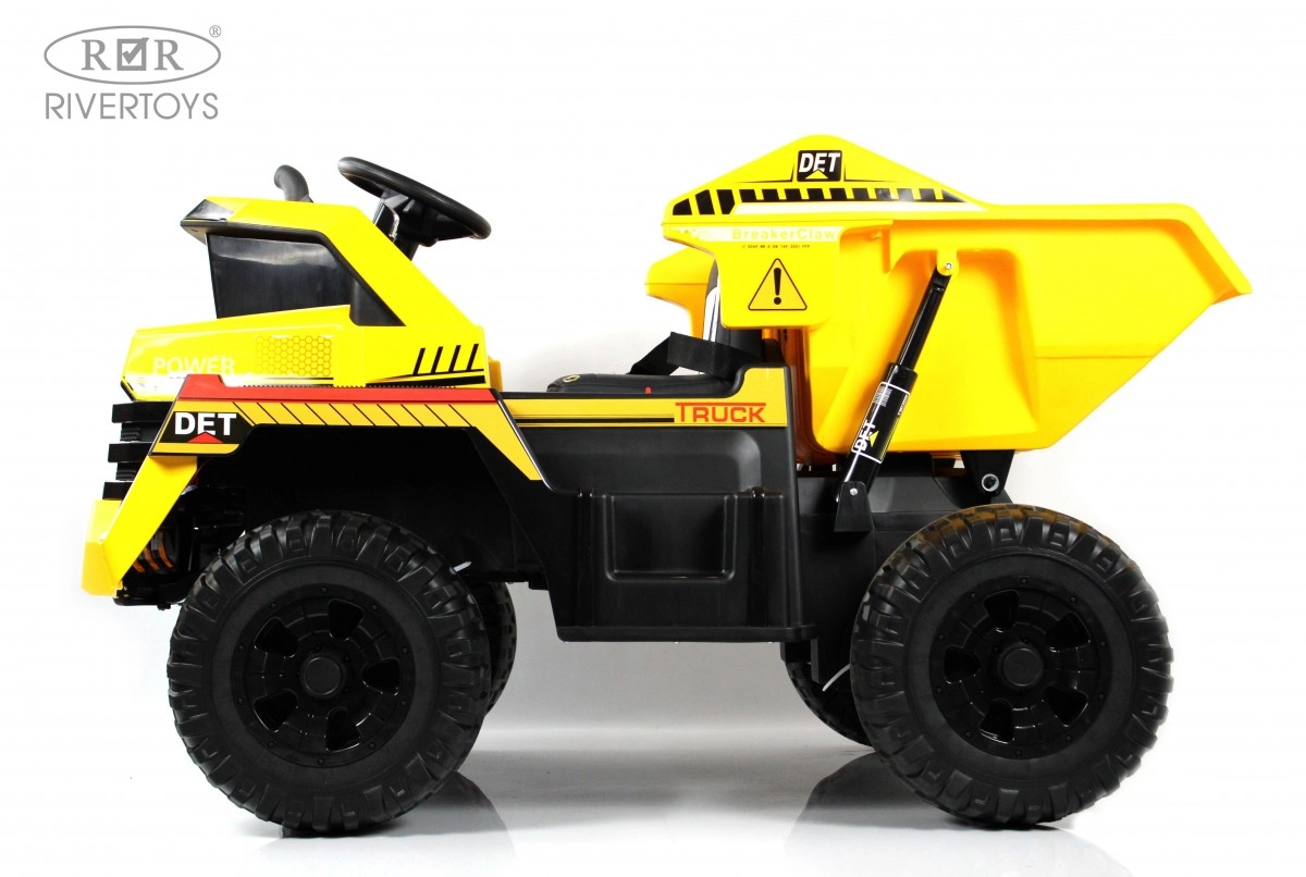 Детский электромобиль RiverToys K333AM жёлтый tyaax28ugnm3ujlrpkl09dauq0gyx2u0