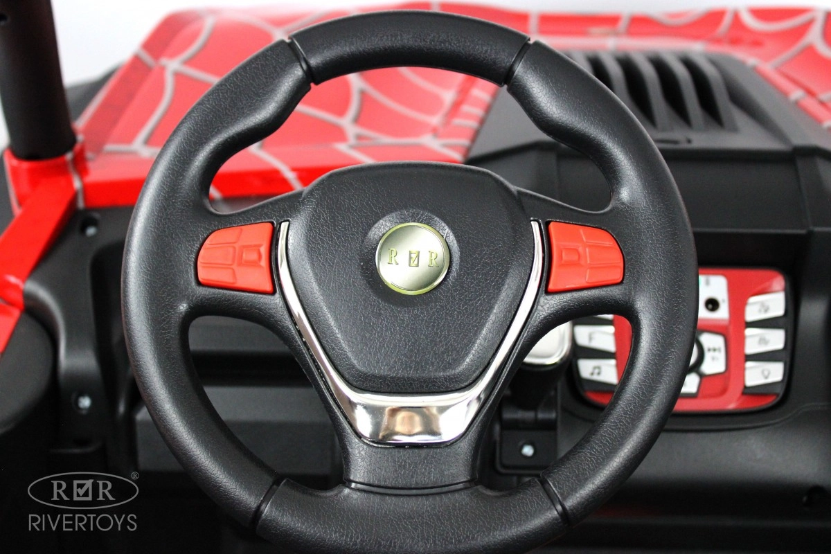 Детский электромобиль RiverToys Buggy P333PP красный Spider vfe0gtly36yt7864fjk5m3t3dor8zpg8