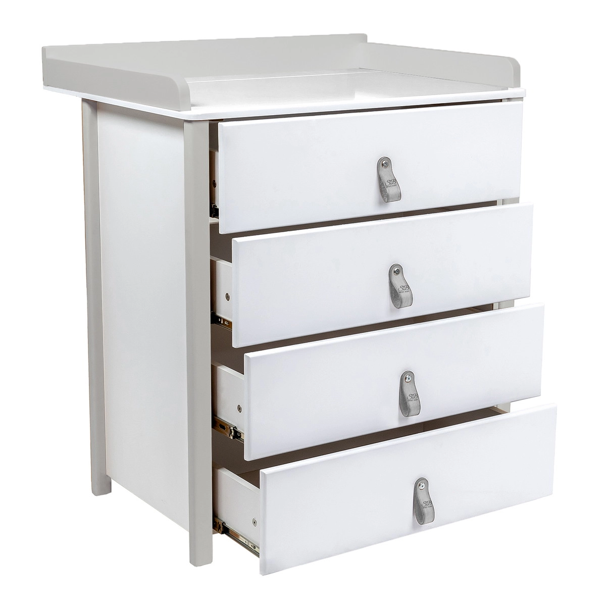 Пеленальный комод Sweet Baby Massimo Белый/Серый 9y0gjklvs11a2ozyyc3f7ioveq9phlws