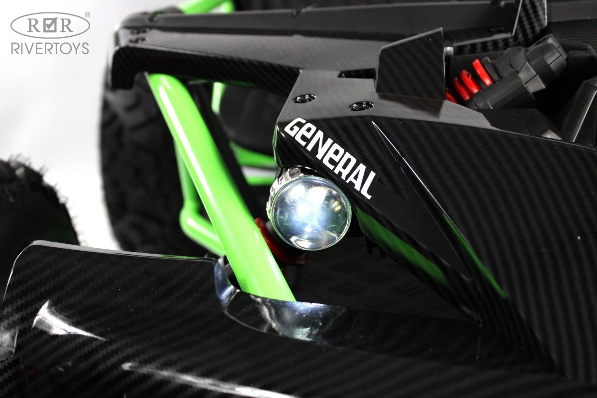 Детский электромобиль багги RiverToys A999AA зеленый pzriyrjnysldr1t0omx2zms6ectntf8a