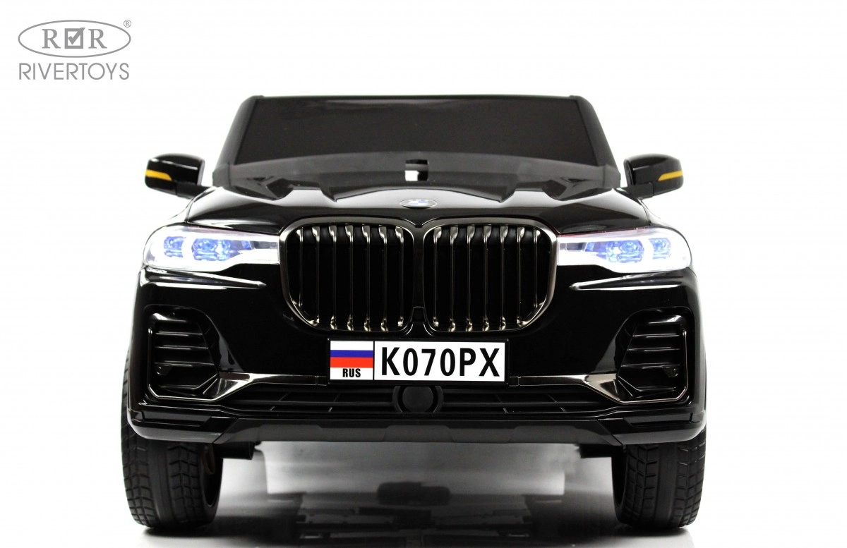 Детский электромобиль RiverToys K070PX черный глянец 6i5y1uwx4i7fewzbc3jrjov4vzafg1h4