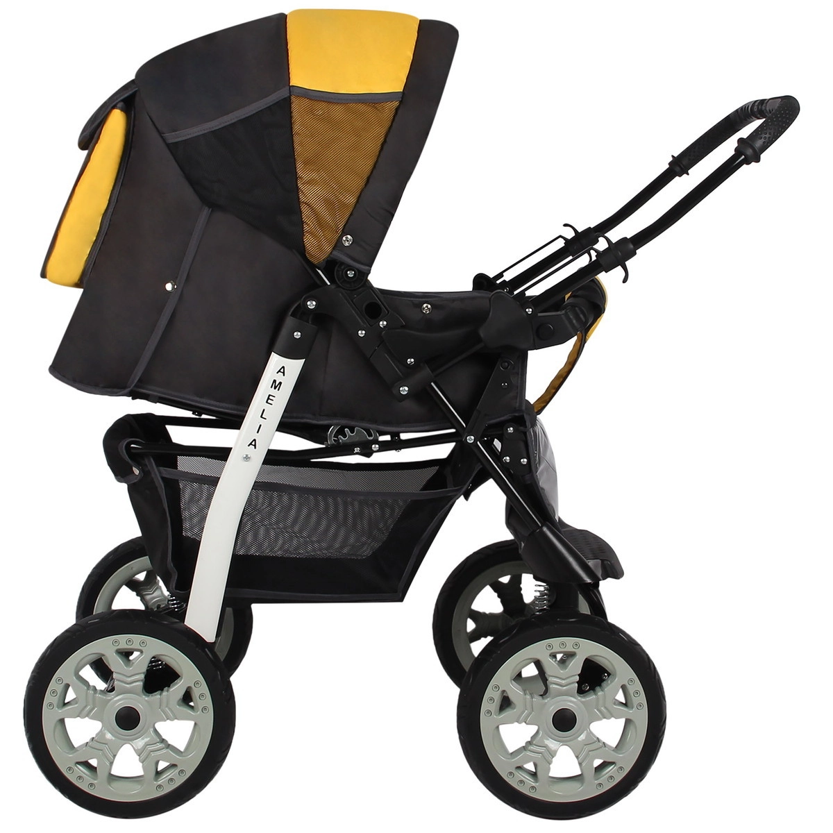 Прогулочная коляска Alis AMELIA I  серый+желтый lmkiay46026c4nht4cnd5mebmuv5080i