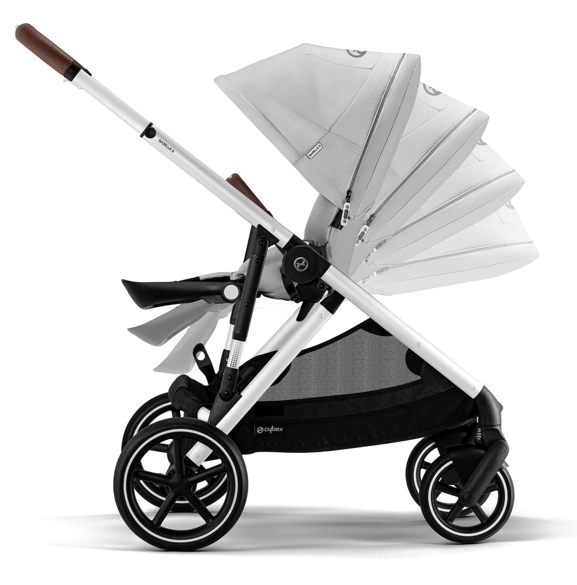 Прогулочная коляска Cybex Gazelle S SLV Lava Grey с корзиной mmsvkgaajpou59maypn67fmndj8h6wfl