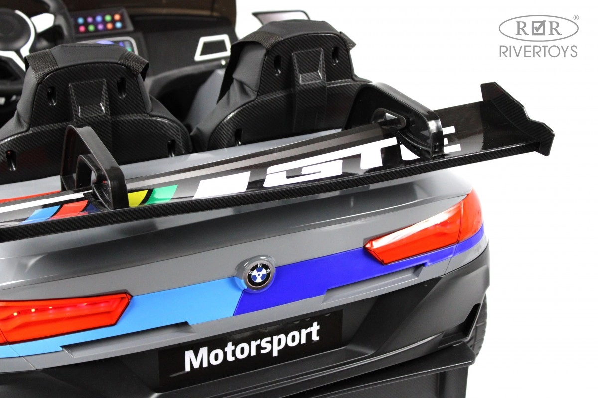 Детский электромобиль RiverToys F555FF серый глянец ugksprw1rrsf3v022zk1hmsn4qn3xyyt