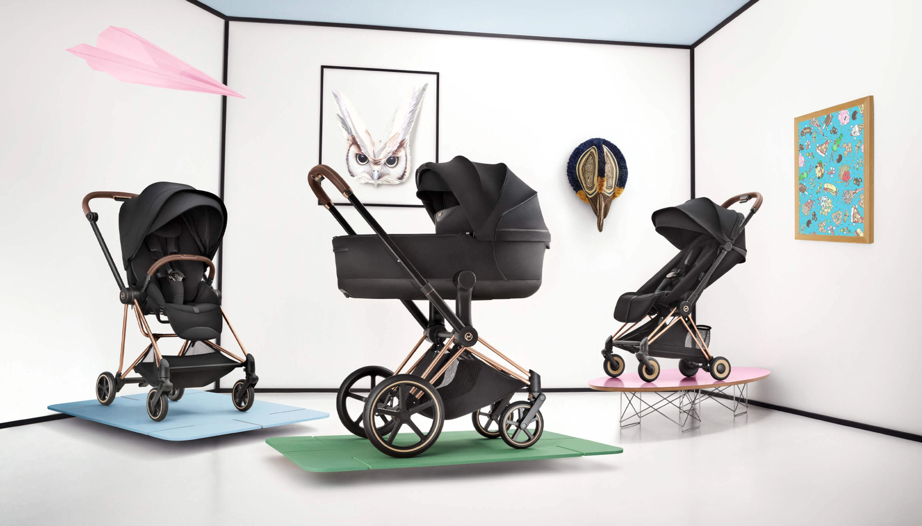 Cybex: обновлённые прогулочные коляски и автокресло Cloud G3 i-Size