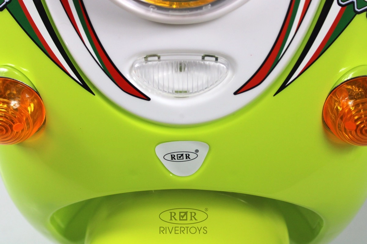 Детский электромобиль RiverToys Z444ZZ зеленый 04sb5x5qtpg0h89kbkecrzehwzxfwi3h