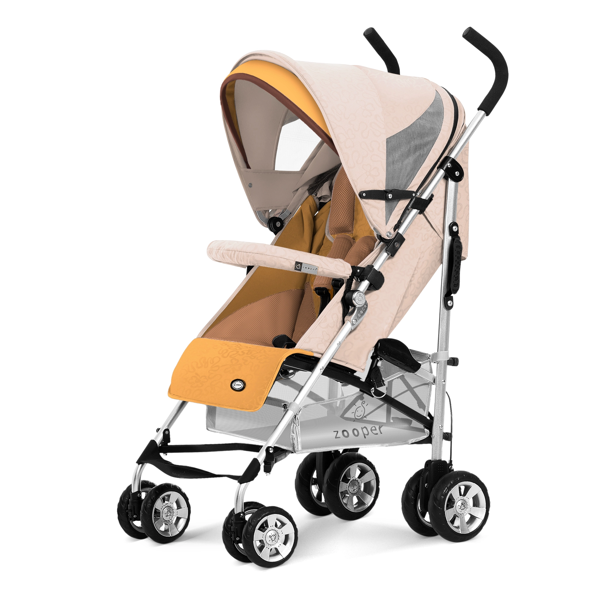 Коляска-трость Zooper Twist Flax Brown 1ecc33788d12aba22ae7036ad4f10d83