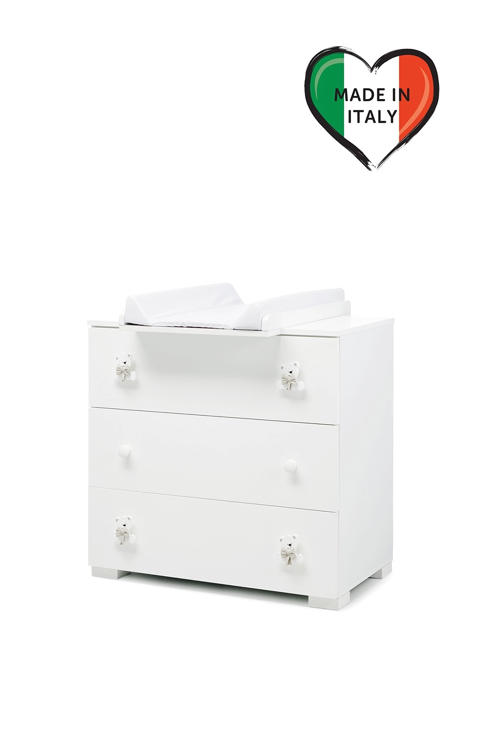 Тумба Erbesi Tato с пеленальным матрасиком белый/песочный 108132905-tumba-erbesi-tato-s-pelenalnim-matrasikom-beliipesochnii