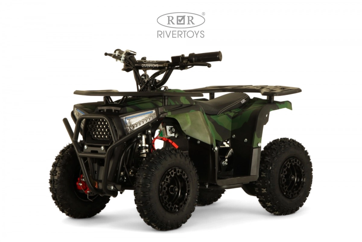 Детский электроквадроцикл RiverToys MIKA зеленый камуфляж phhe54sjuh7t7m1ji7uf0tgarcx5z5pc