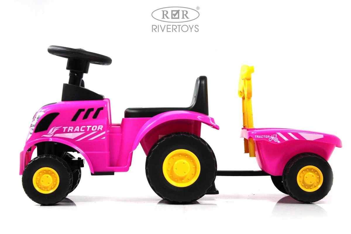 Детский толокар RiverToys G101GG розовый waceh9ag2r3j3ds2xa5n3o850sof5r92