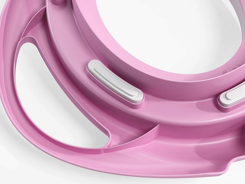 Насадка на унитаз Ok Baby Pinguo розовый яркий1