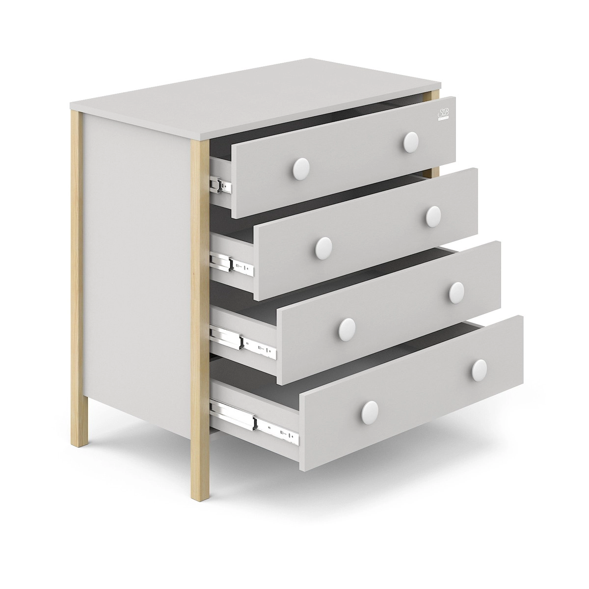 Пеленальный комод Sweet Baby Giovanni Серый камень/Натуральный 6aq1ck0zhgn5f19lageg3rkirkue4s5h