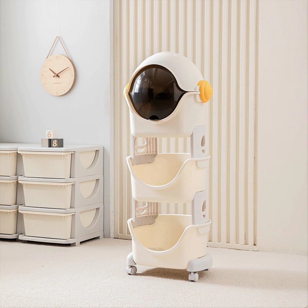 Стеллаж UNIX Kids Cosmo (3 levels) Grey 108131672-stellazh-unix-kids-cosmo-3-levels-grey