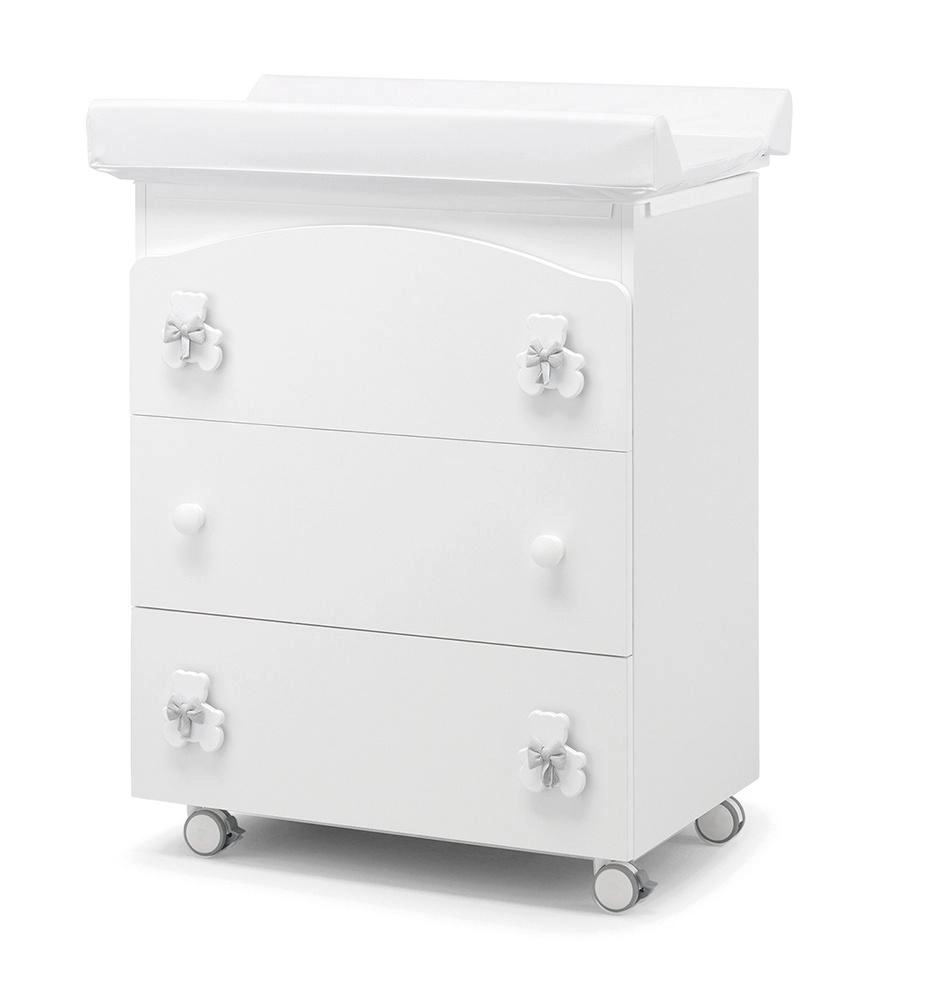 Пеленальный комод Erbesi Dudu Белый/Серый pgj2k0zd9eyc5fe8d9hkzjgfy0zki5sv