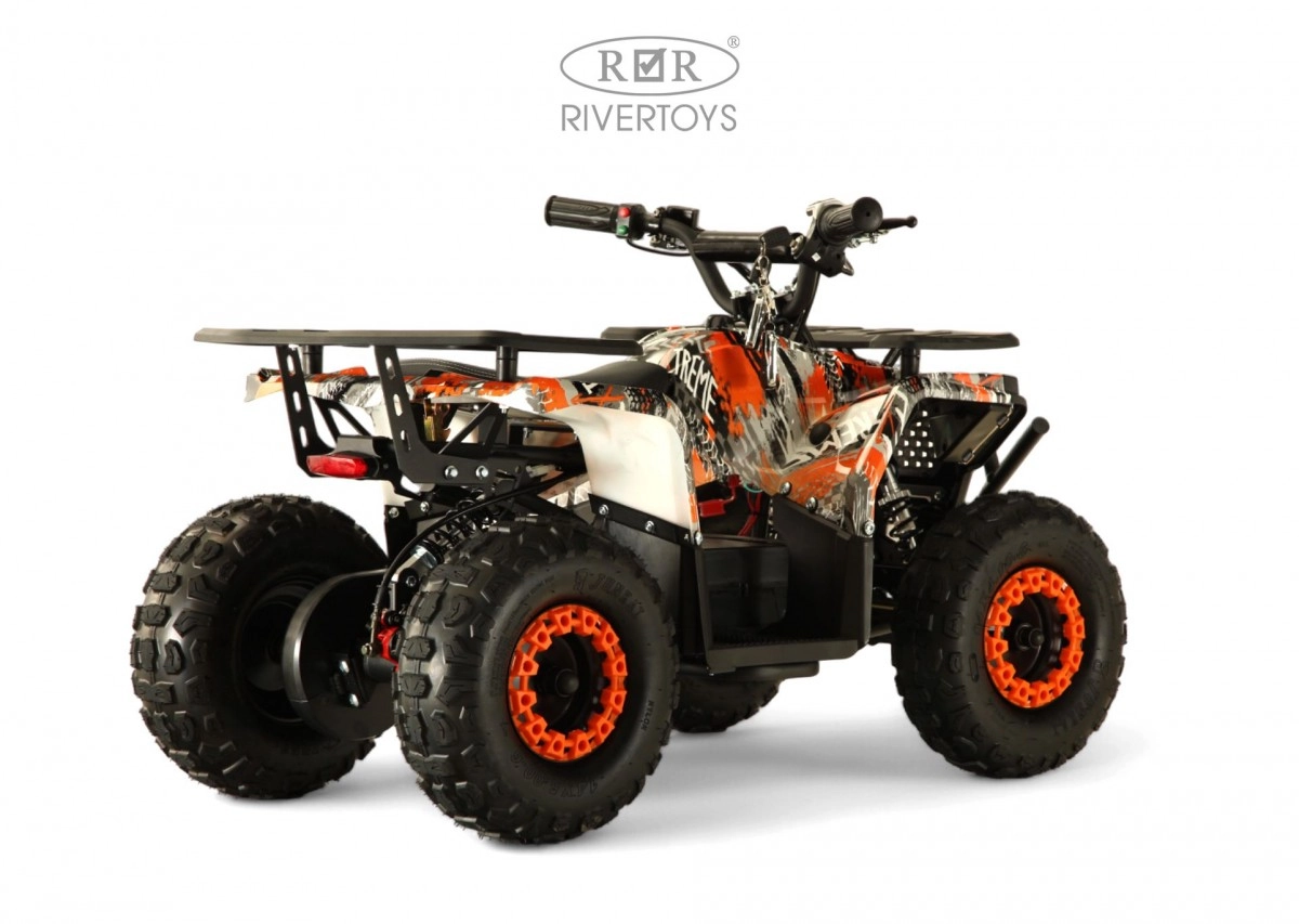 Детский электроквадроцикл RiverToys MIKA LUX оранжевый 4ple1ghccc519c0a6h2glxfzhzj2nj4u