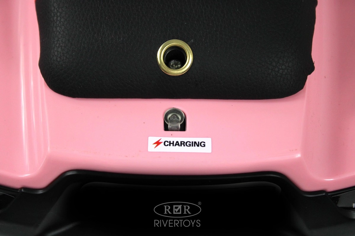 Детский электроквадроцикл RiverToys K004PX розовый 2y59xn875whvhcf7in9b82ogf0o2lmss