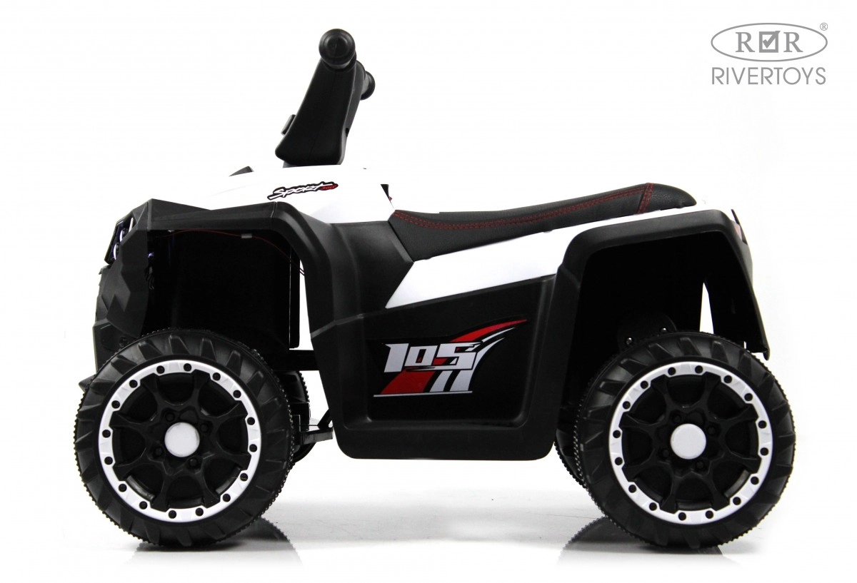 Детский электроквадроцикл RiverToys K004PX белый p2z25213eqj7c696j0l0v6u5npy9bys8