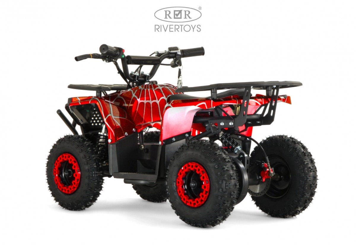 Детский электроквадроцикл RiverToys MIKA красный Spider ne836zg3eeyu3m3rwlojuhh47sf53td6