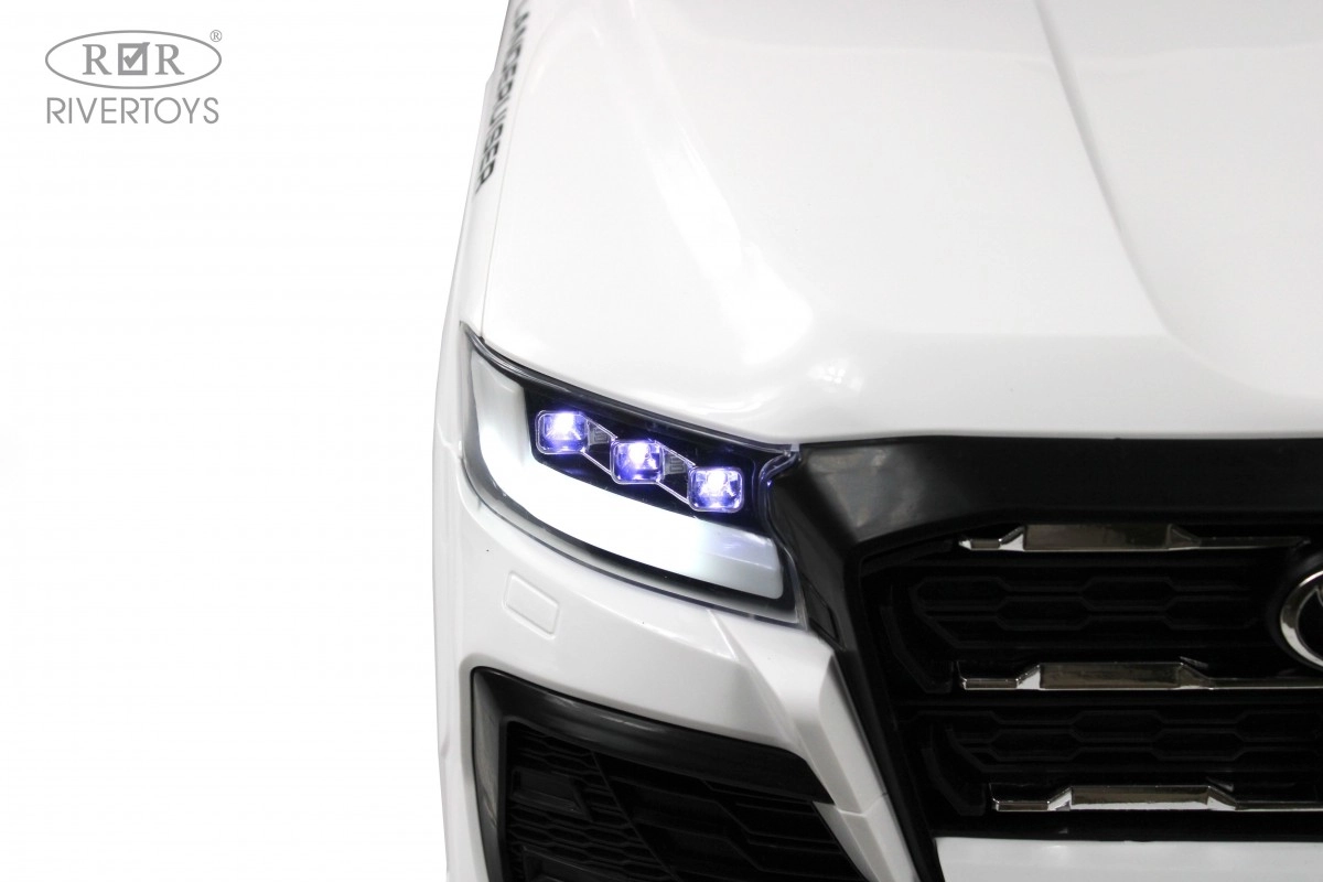 Детский электромобиль RiverToys G555GG белый 9xt5dxehthhgdhwg2c1wdvp8xu990wpm