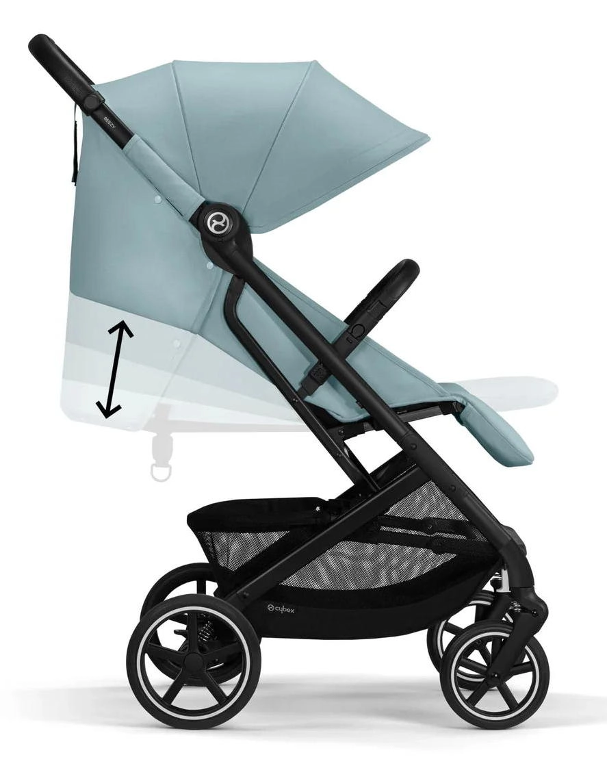 Прогулочная коляска Cybex Beezy Stormy Blue с дождевиком и бампером 55f911qcfqqam55qk105frn2635s7l4i