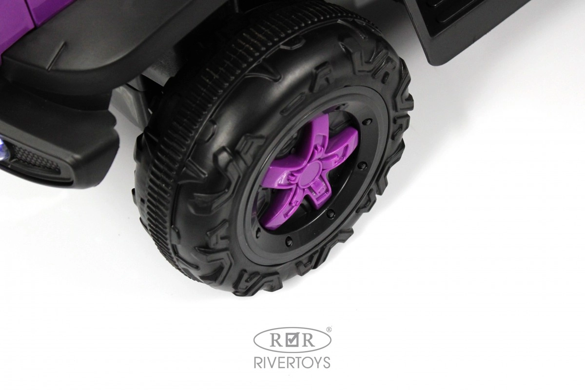 Детский электромобиль RiverToys G003GG фиолетовый k7xn30ekuttzm8r0gauysapr1kfzmwc7