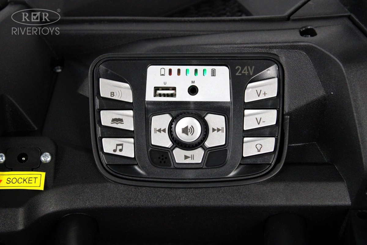 Детский электромобиль RiverToys M222MM розовый wu21nog0alz0lwvn6s6kwvg44m9o515b