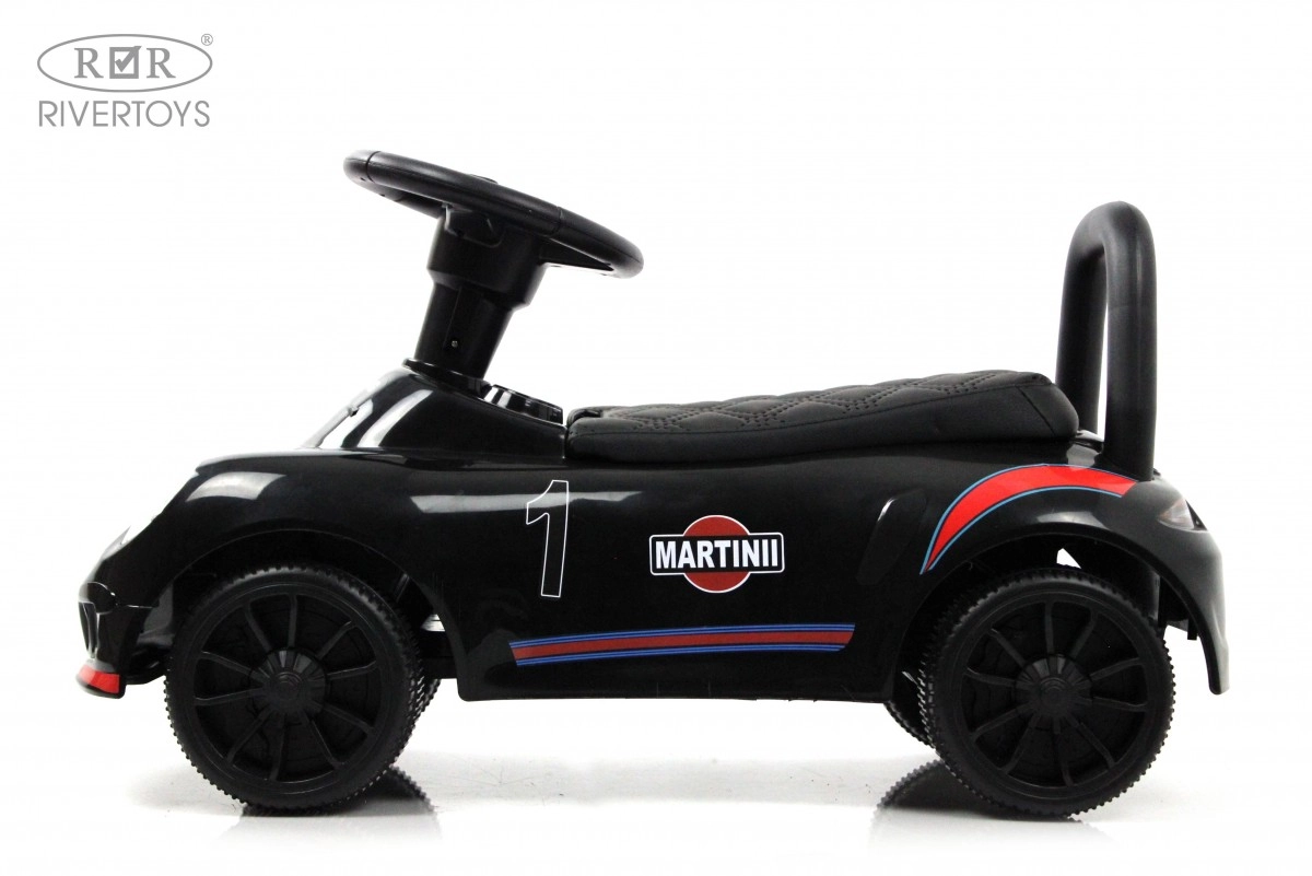 Детский толокар RiverToys F005FF черный q7ih8rkiz6d2uljqfnegod1os262vobq