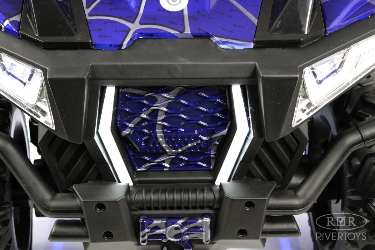 Детский электромобиль RiverToys X999XX синий спайдер oa8o9k51aoko7yru5mh4nbnzn38ih1ev