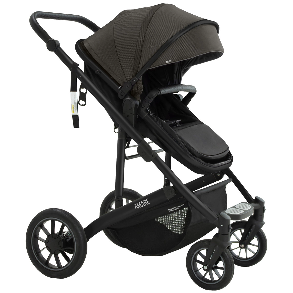 Коляска-трансформер 2 в 1 Sweet Baby Amare GL Brown 2lmtn6hgah1zgp8o16gcfe00qrv1dsq9