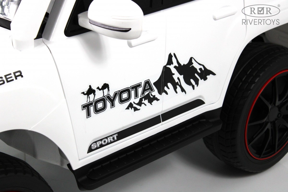 Детский электромобиль RiverToys G555GG белый lv8b21lzuy9l8c6wukcemc6dqxuks3ht