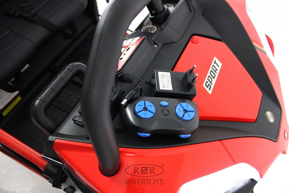 Детский электромобиль RiverToys P555PP красный rl0yj2blddd7w6jvfqetjse122zfrsrk