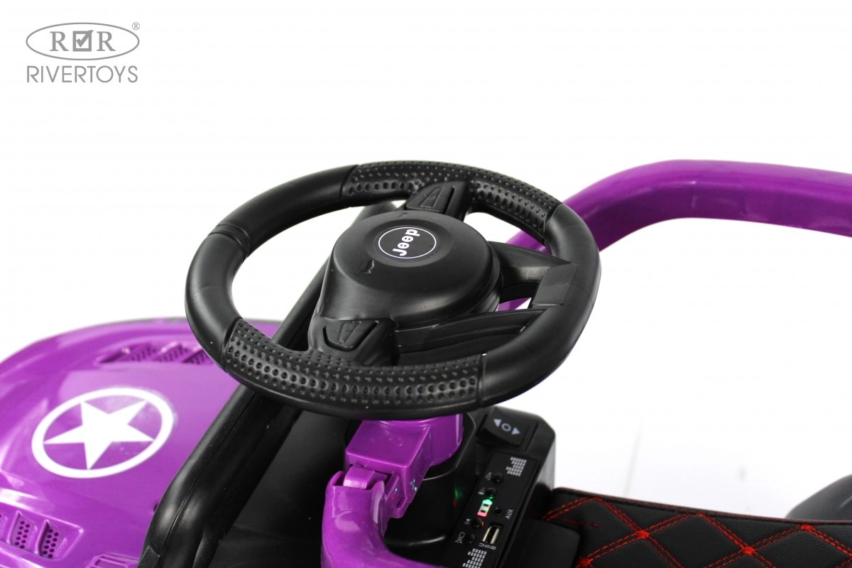 Детский электромобиль RiverToys G003GG фиолетовый 6kbw8mqa8dkvv7ndojqqt7i0j0kjw1pr