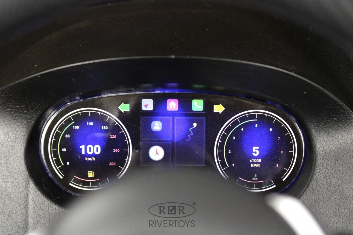 Детский электромобиль RiverToys F555FF серый глянец j9e58ybkvolje61c7fpdtutjtrrfruic