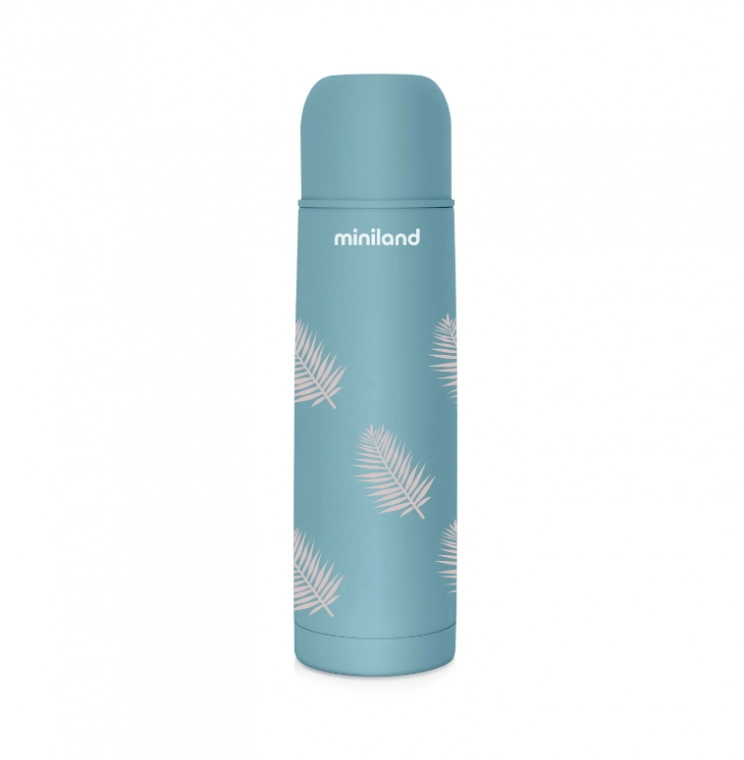 Детский термос для жидкостей Miniland Terra Thermos 500 мл бирюзовый/пальмы 383918t1fr19f2ew0n50pkizwgp6414f