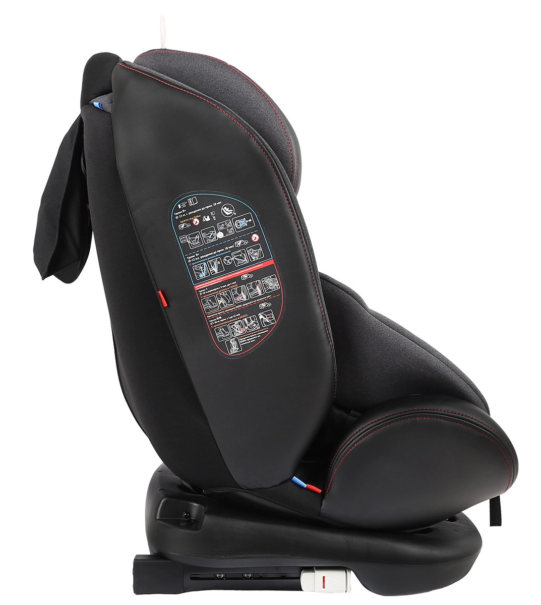 Автокресло Indigo AERO ISOFIX, ST-3, группа 0+1+2+3 черный-красный 95smt29qob1sn3jhqz7et0hadb928jzw