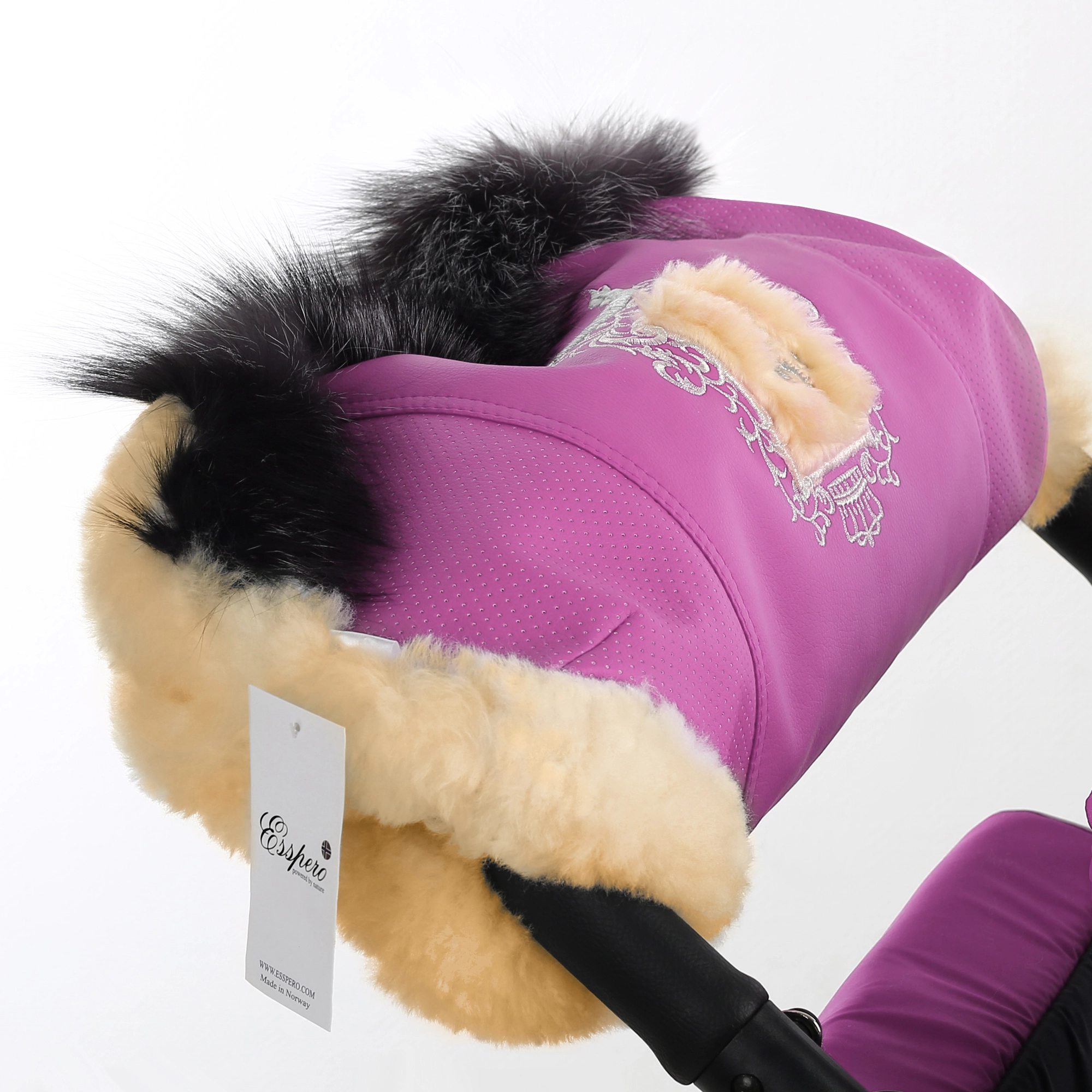 Муфта для рук на коляску Esspero Amato ST (Pink)