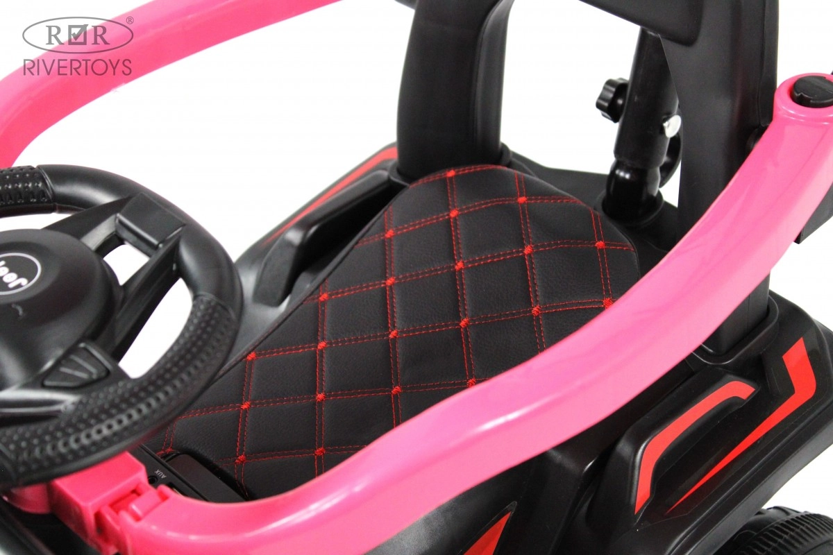 Детский электромобиль RiverToys G003GG розовый hid4sy9o2918q7cx3xqehuv0j14ohcwg