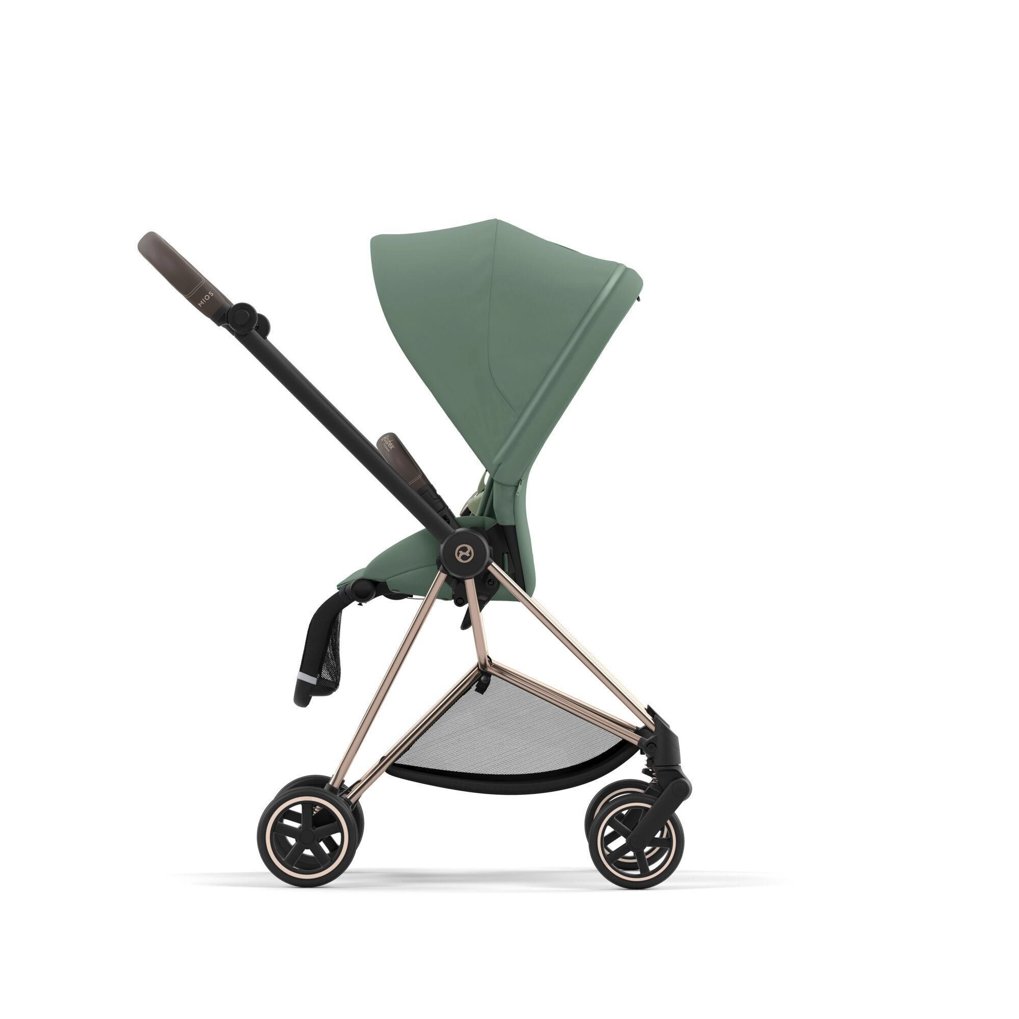 Cybex Mios V3 прогулочная коляска Leaf Green, Rose Gold доп1