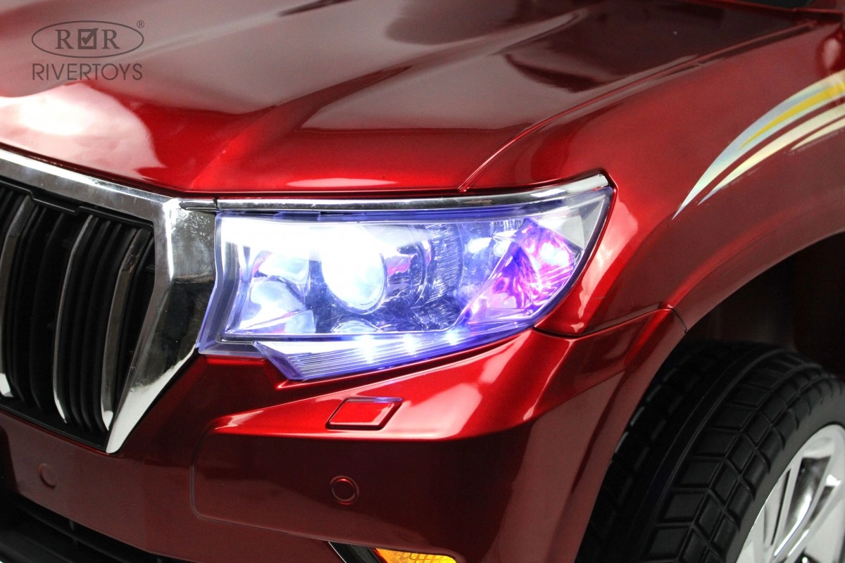 Детский электромобиль RiverToys М444БХ красный глянец 1qve6f5z7anqo7tnhpzvscol3dhzjso6