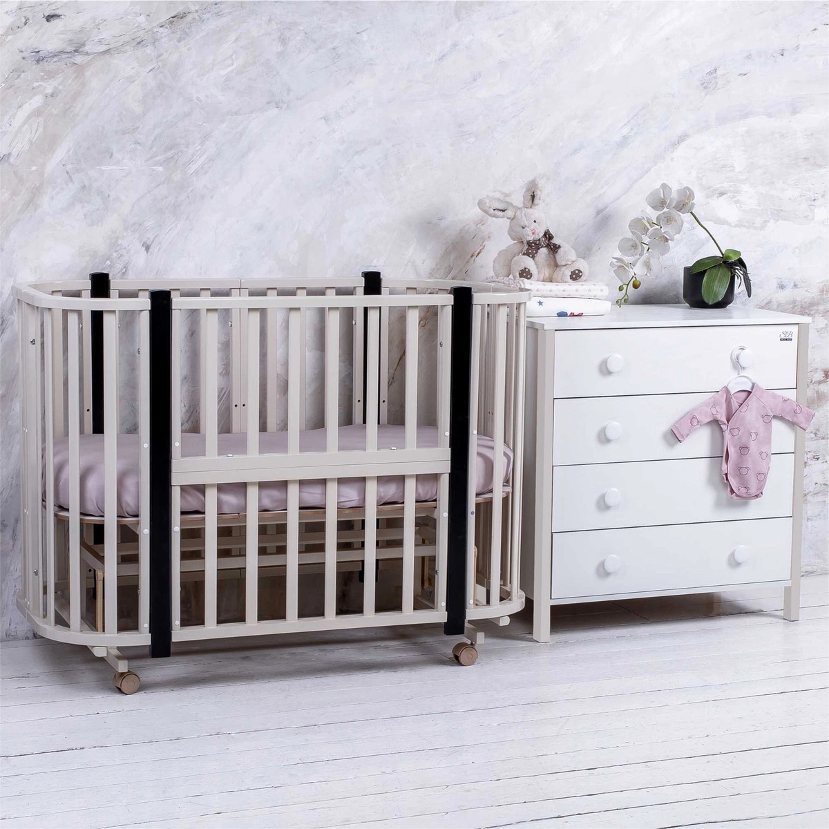 Пеленальный комод Sweet Baby Giovanni Белый/Кашемир ahxzlyk1i3h49ikg11h0sfoizuozansa