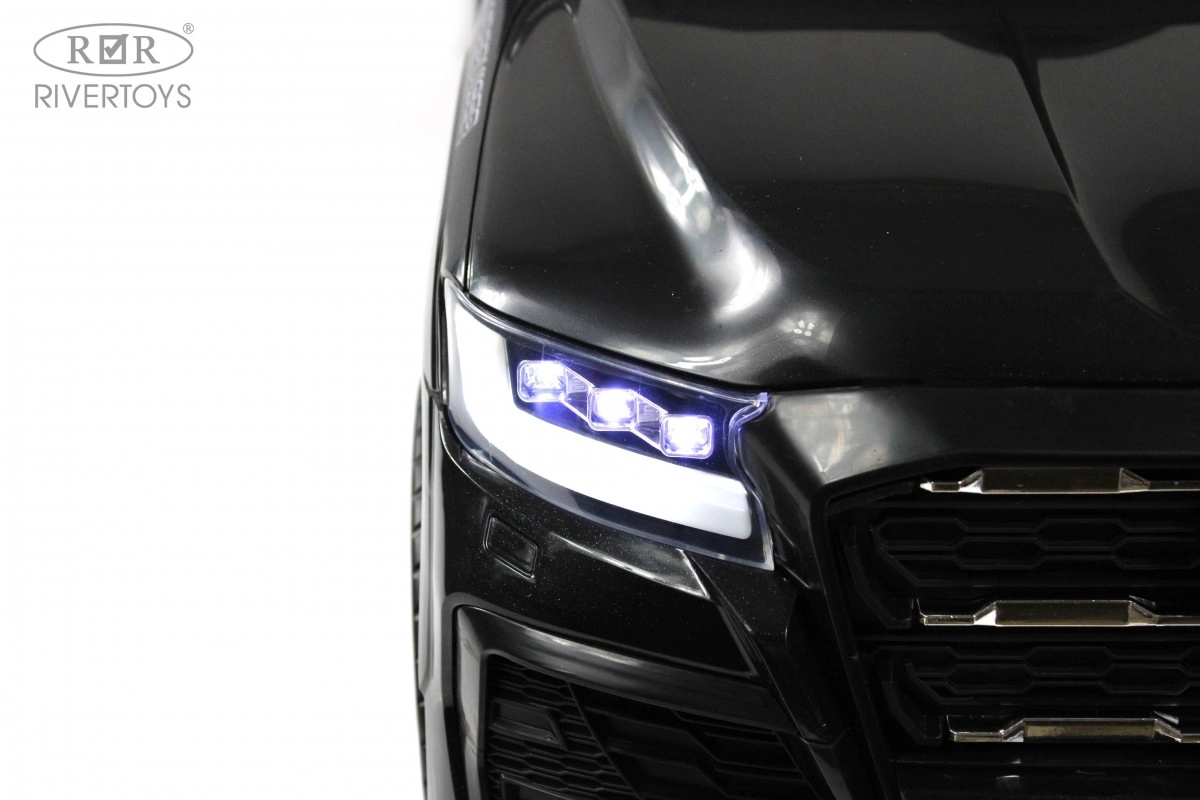 Детский электромобиль RiverToys G555GG черный 2bq6tcm7mqf3mirzhcow3ayar08fs11s