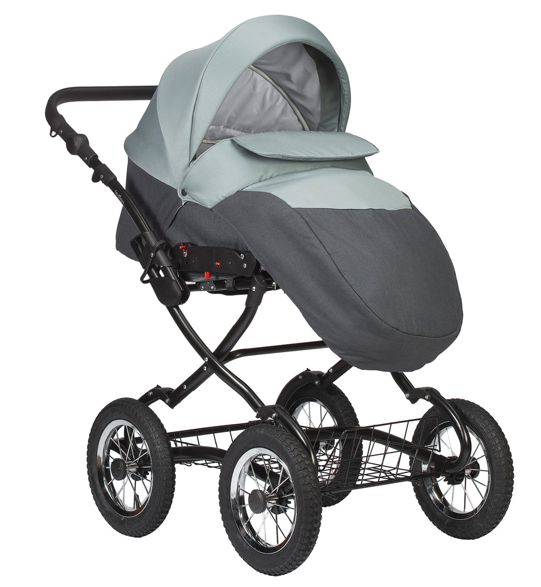 Коляска 2 в 1 Indigo CHARLOTTE Sity Classic 12